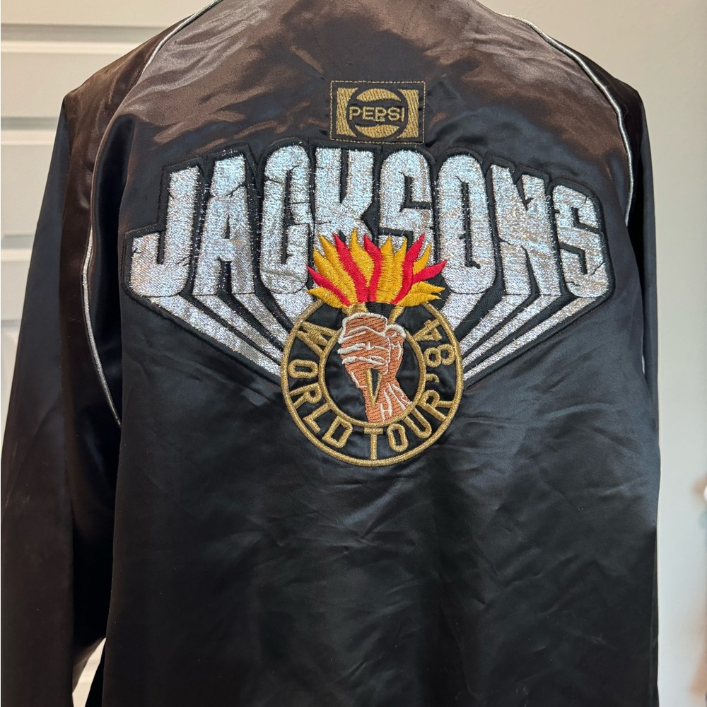 Vintage 1984 Jacksons World Tour UPSTREAM jacket Michael Jackson - Picture 9 of 15
